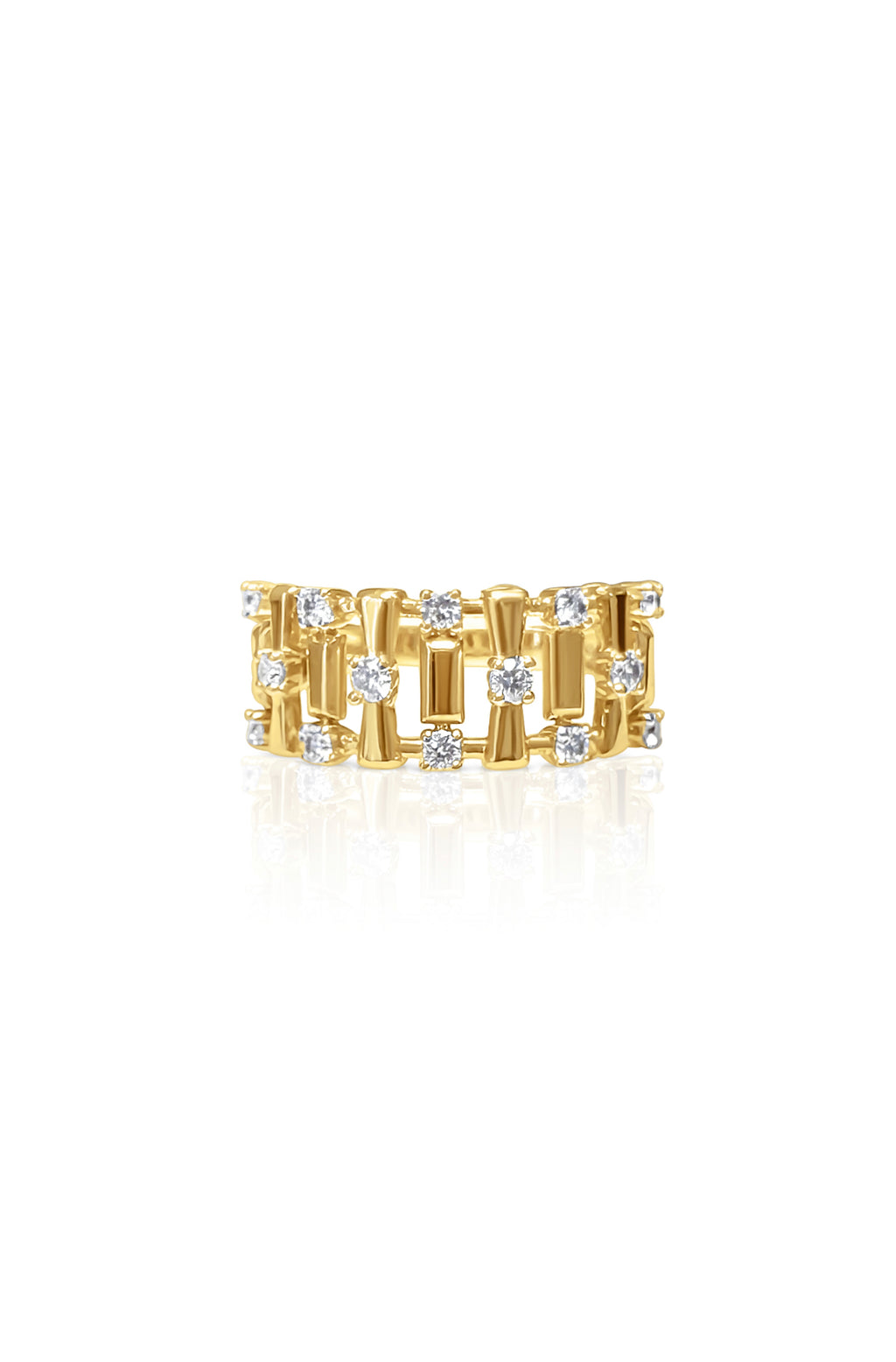 Aries Diamond Band