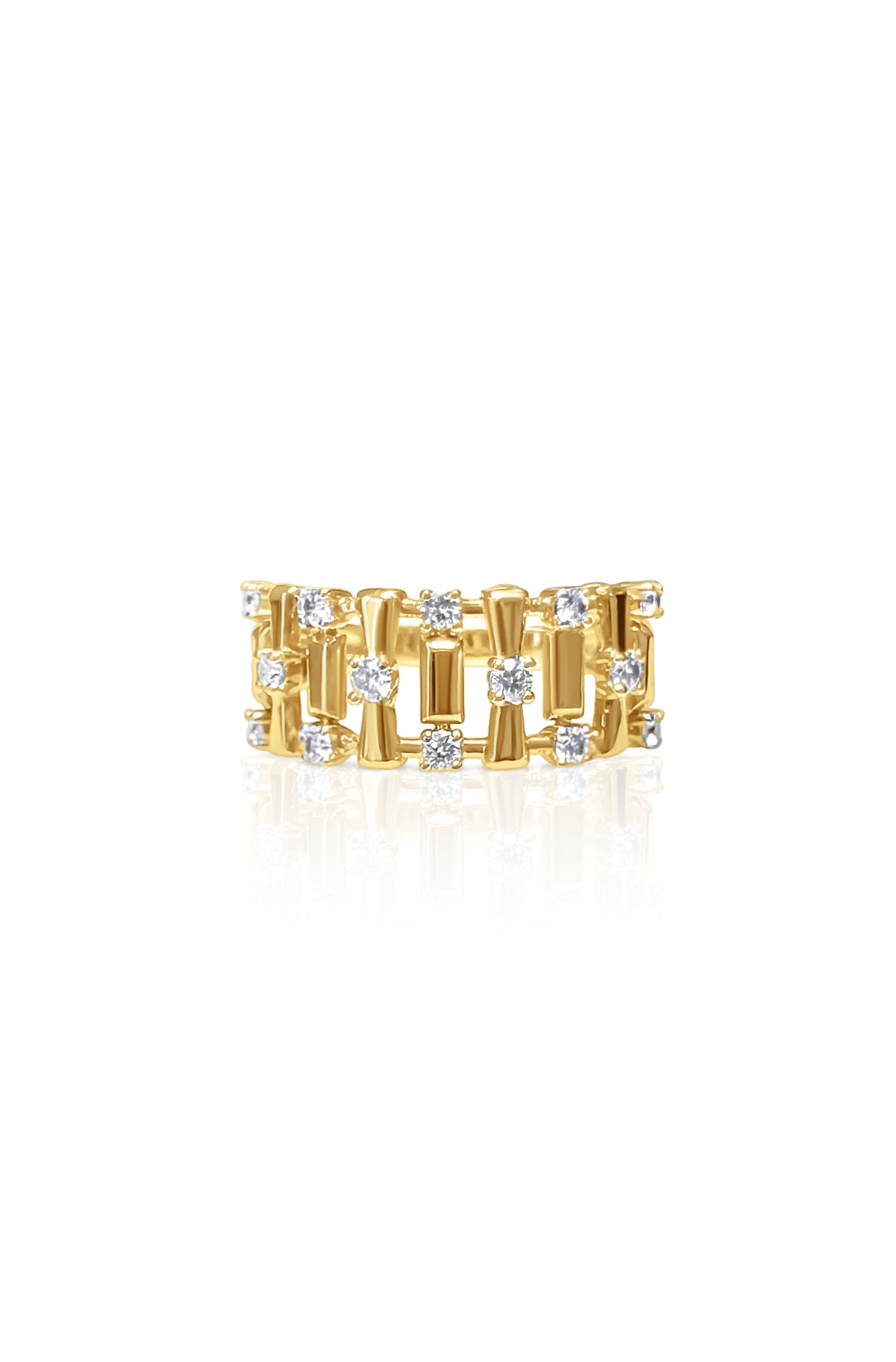 Aries Diamond Band