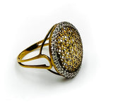 By Brigitte ‘Josephine’ 9ct Yellow Gold Diamond Ring