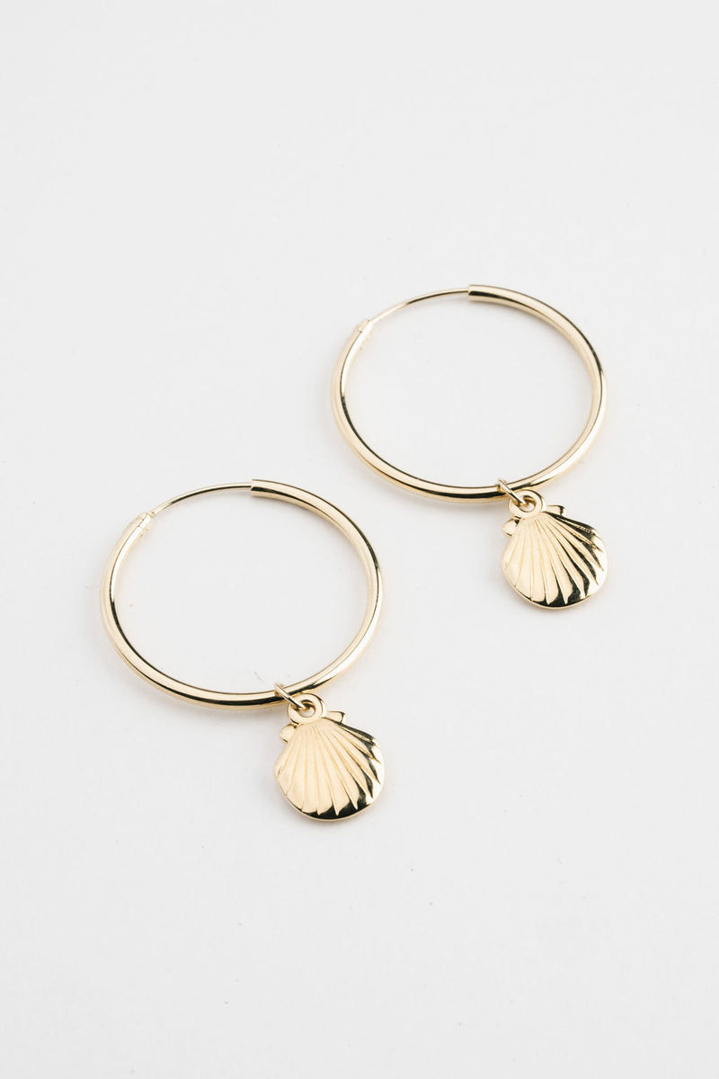 By Brigitte 'Kaia' 9ct Gold Plated Earrings