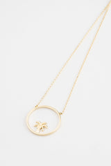 By Brigitte 'Lucia' 9ct Gold Plated Necklace