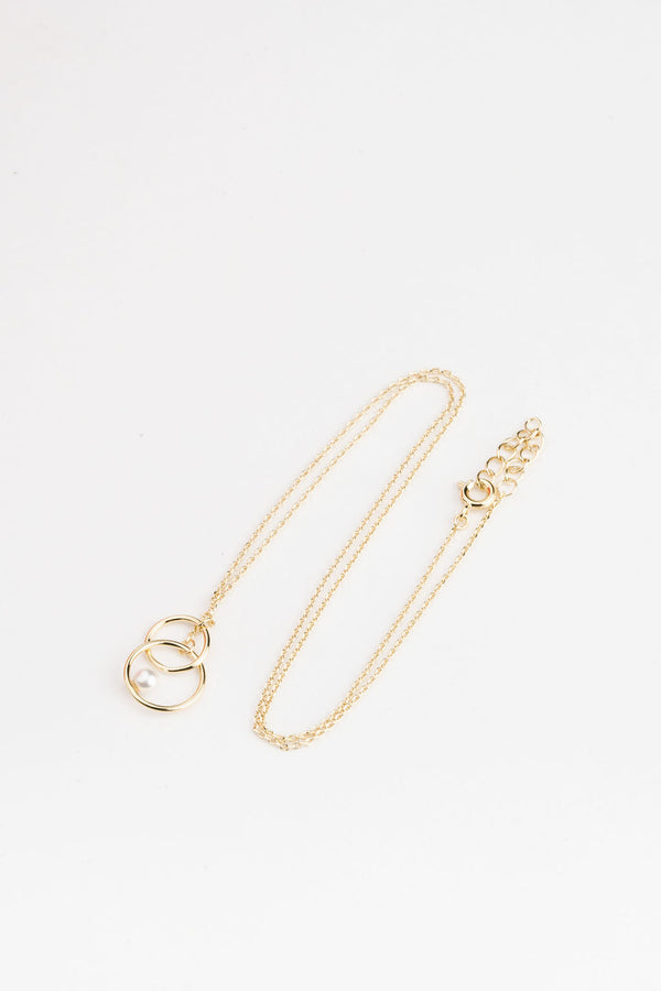 By Brigitte 'Melody' 9ct Gold Plated Necklace