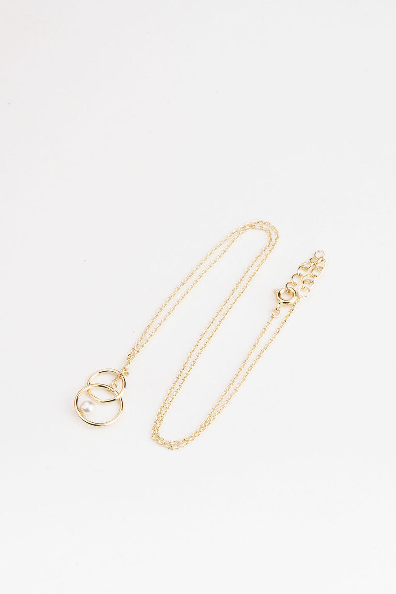By Brigitte 'Melody' 9ct Gold Plated Necklace