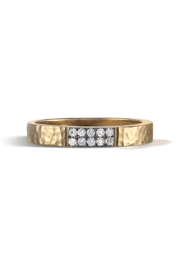 By Brigitte 'Dawn' Solid 9ct Yellow Gold Diamond Ring