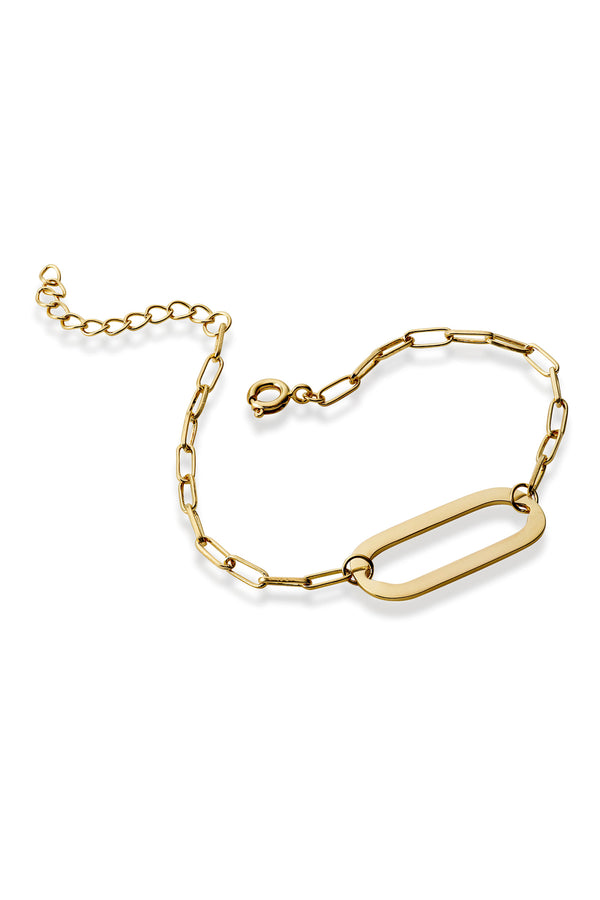 By Brigitte 'Marley' 18ct Yellow Gold Plated Bracelet