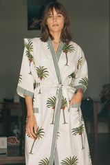 By Brigitte 100% Cotton Bathrobes - Eloise