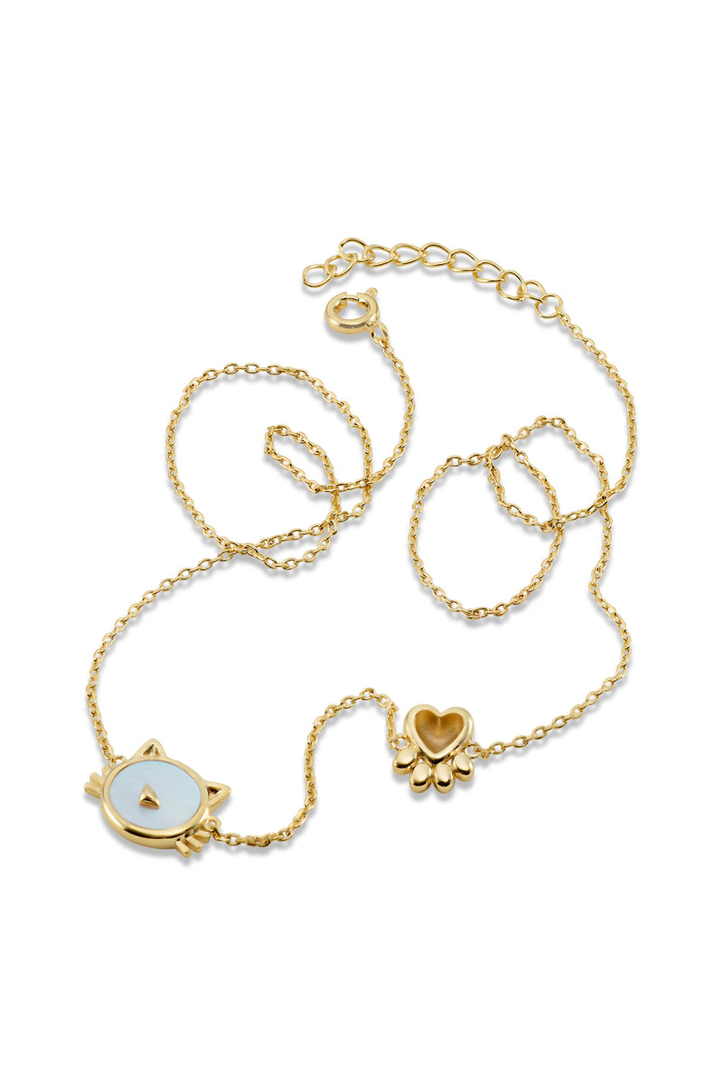 By Brigitte 'Yoshi' 18ct Yellow Gold Plated Necklace