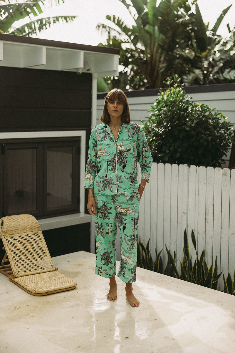 By Brigitte 100% Cotton Pyjama Set - Zanzibar